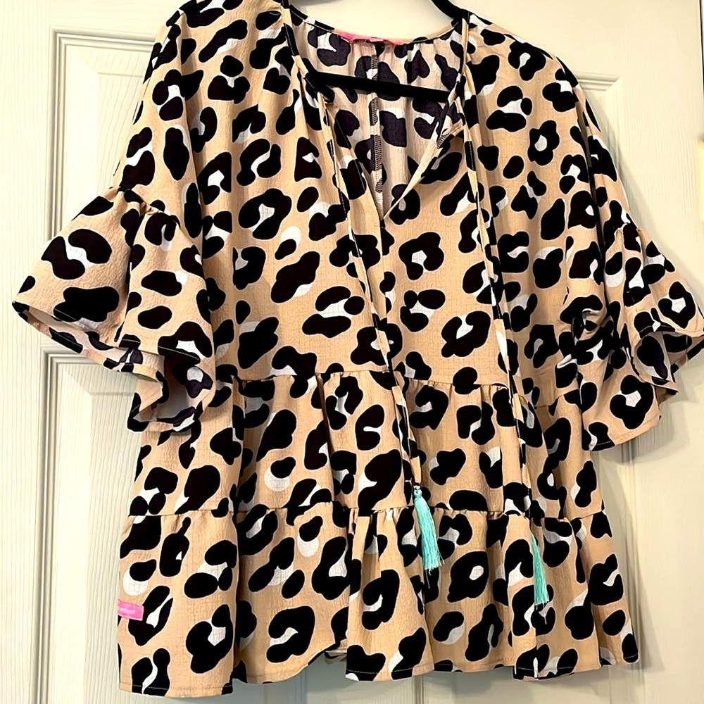 Simply Southern Cheetah Print Top